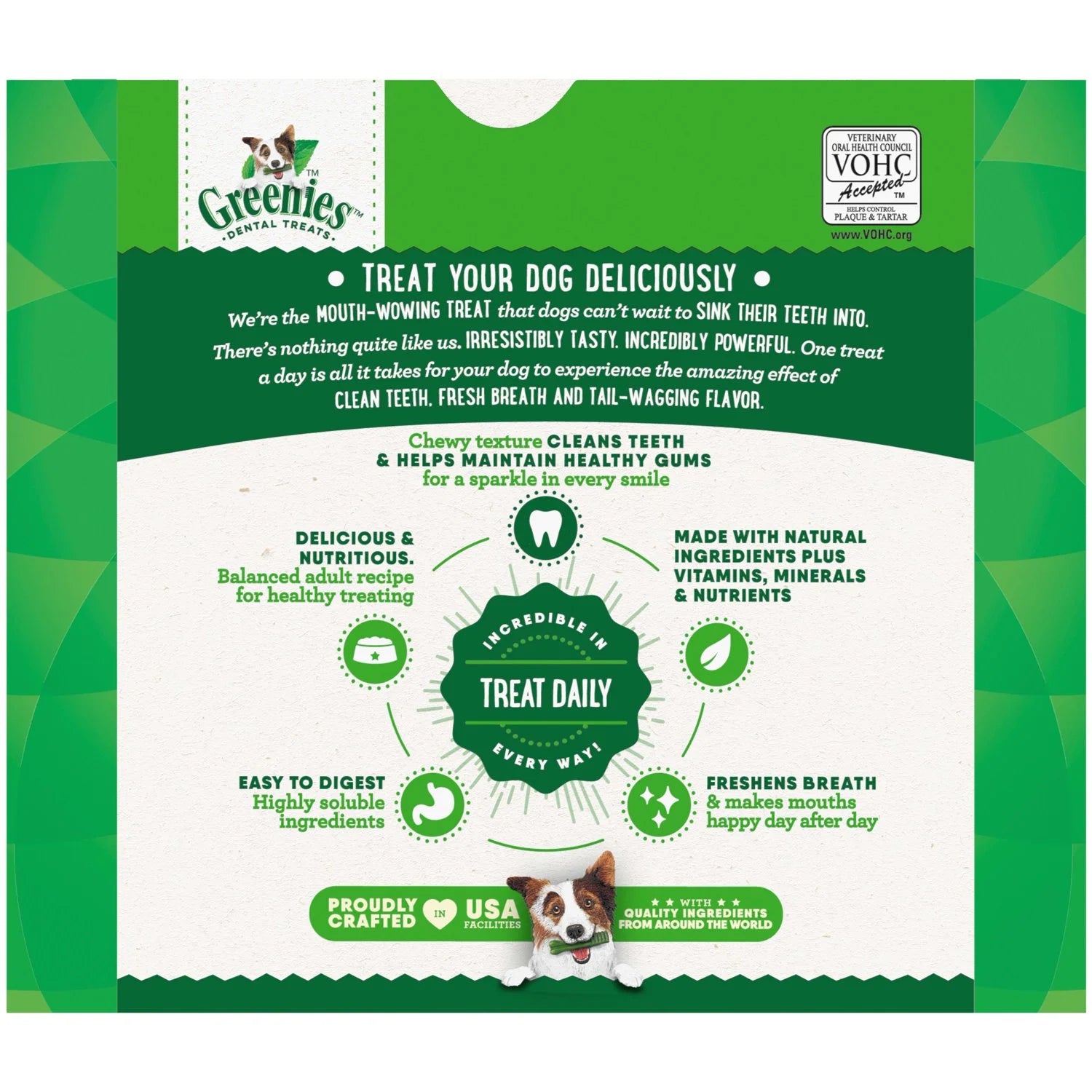 Greenies Petite Original Flavor Dental Treats for Dogs, 54 Oz Box