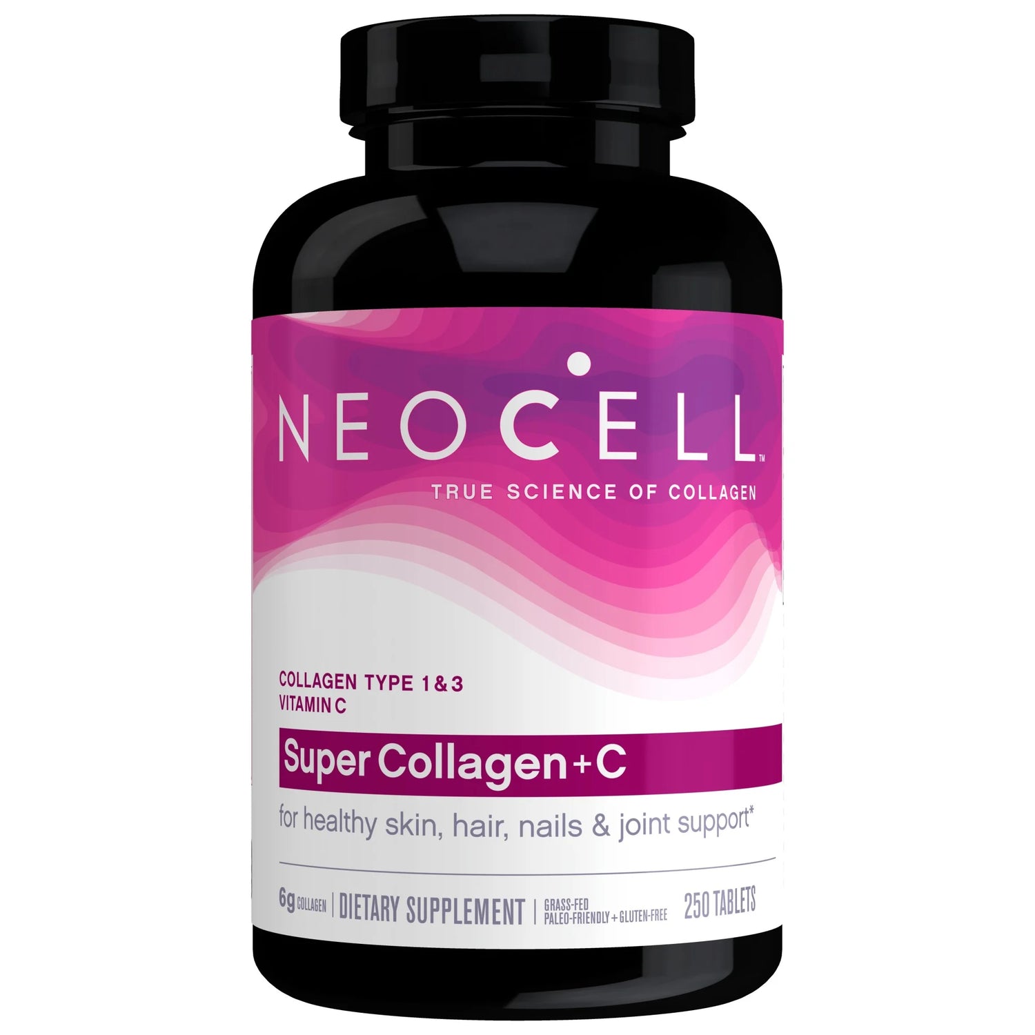 Neocell Super Collagen (Types 1 &amp; 3) + C Tablets, 250 Ct