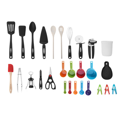 28-Piece Kitchen Utensil &amp; Gadget Set in Assorted Colors