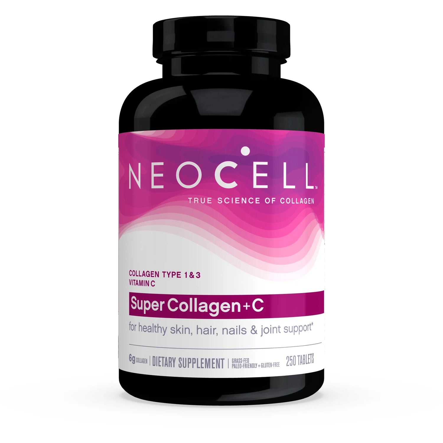 Neocell Super Collagen (Types 1 &amp; 3) + C Tablets, 250 Ct