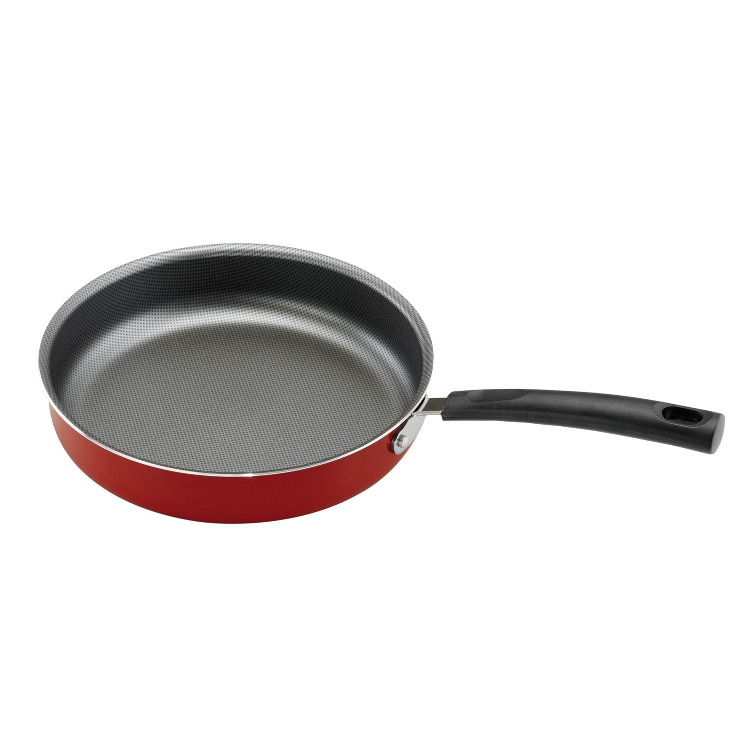 Primaware 18 Piece Non-Stick Cookware Set, Red