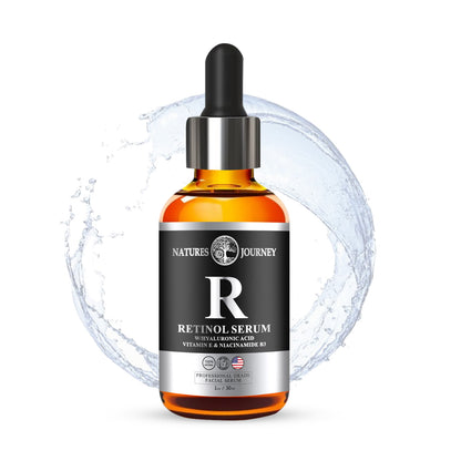 Retinol Facial Serum Hyaluronic Acid &amp; Niacinamide 1 oz