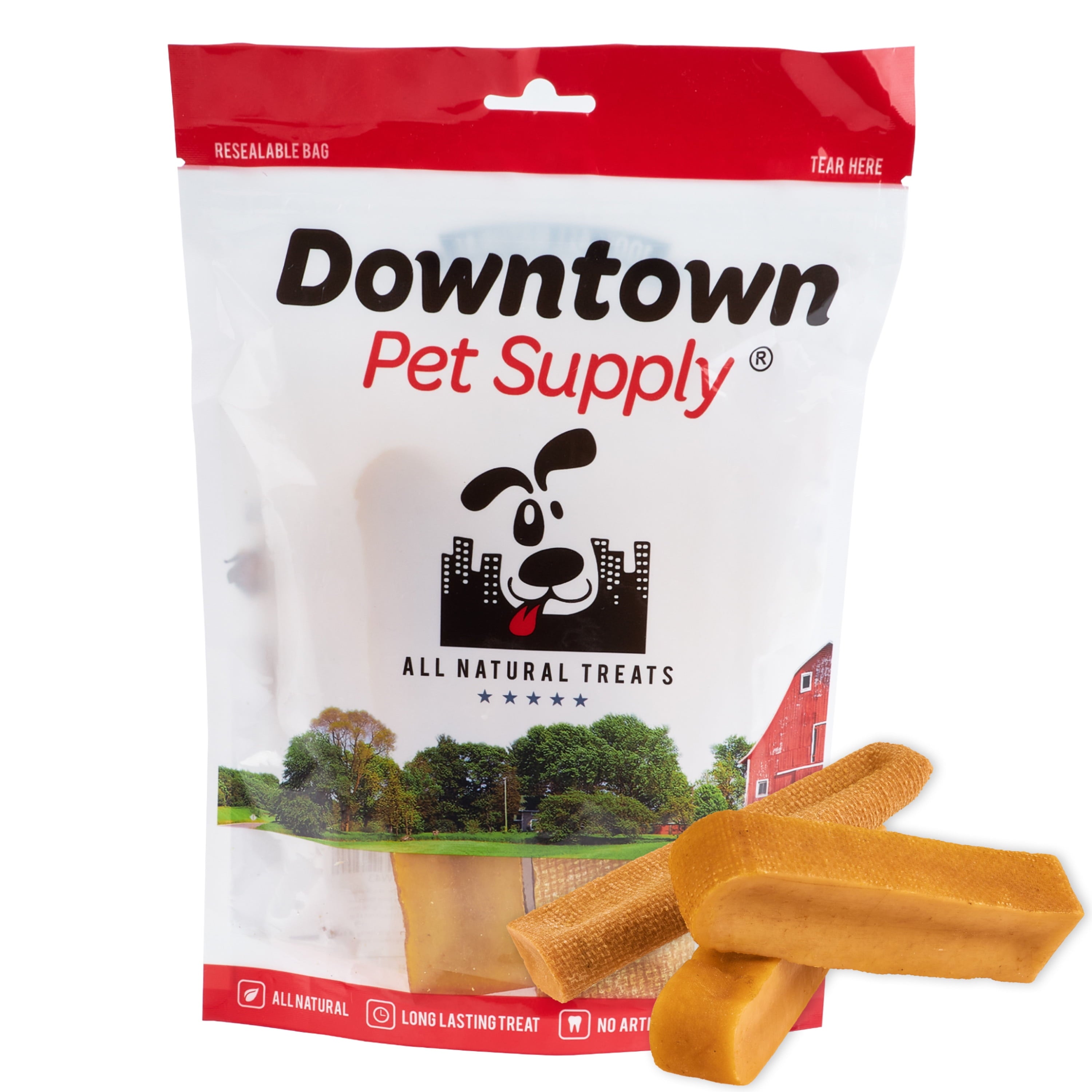 Downtown Pet Supply Himalayan Yak Chews Long Lasting Dental Dog Treats 3 Lb