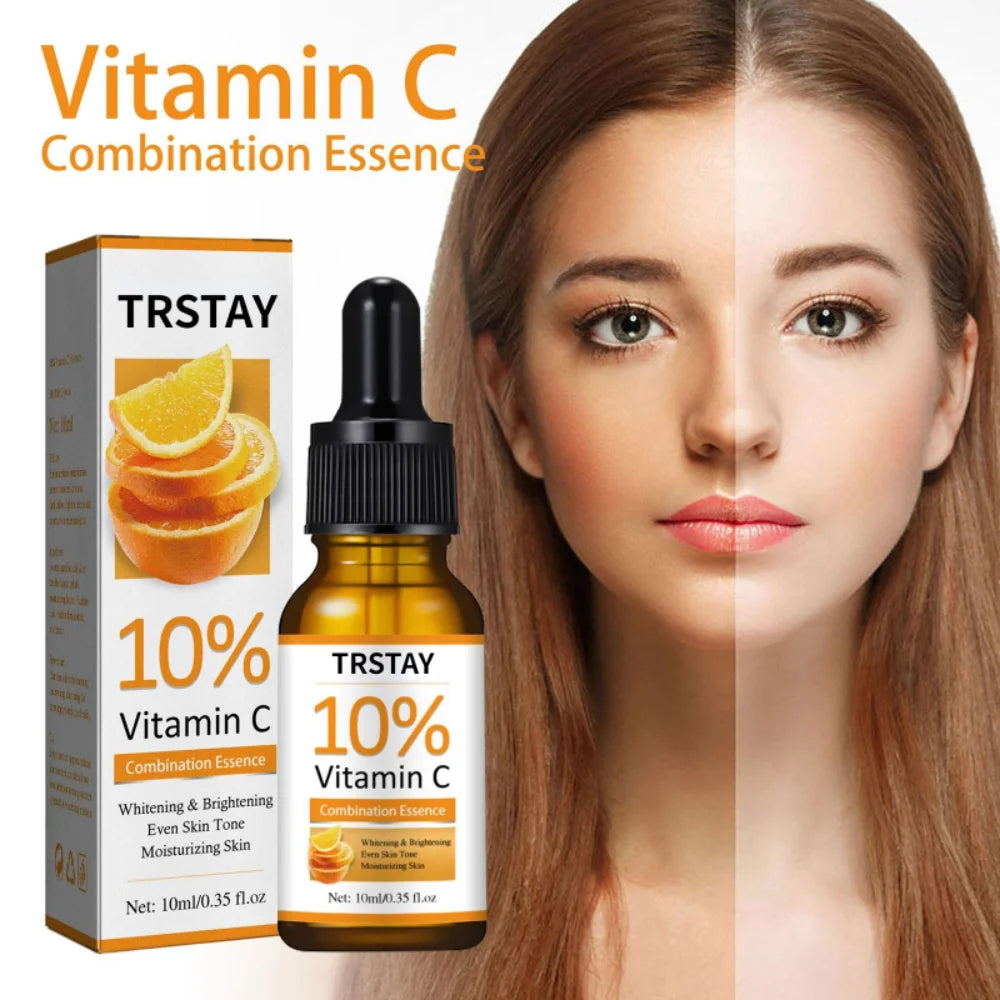 Vitamin C Whitening Face Serum Hyaluronic Acid Dark Spot Remover Facial Serum Sunburn Anti-oxidation Korean Skin Care Products