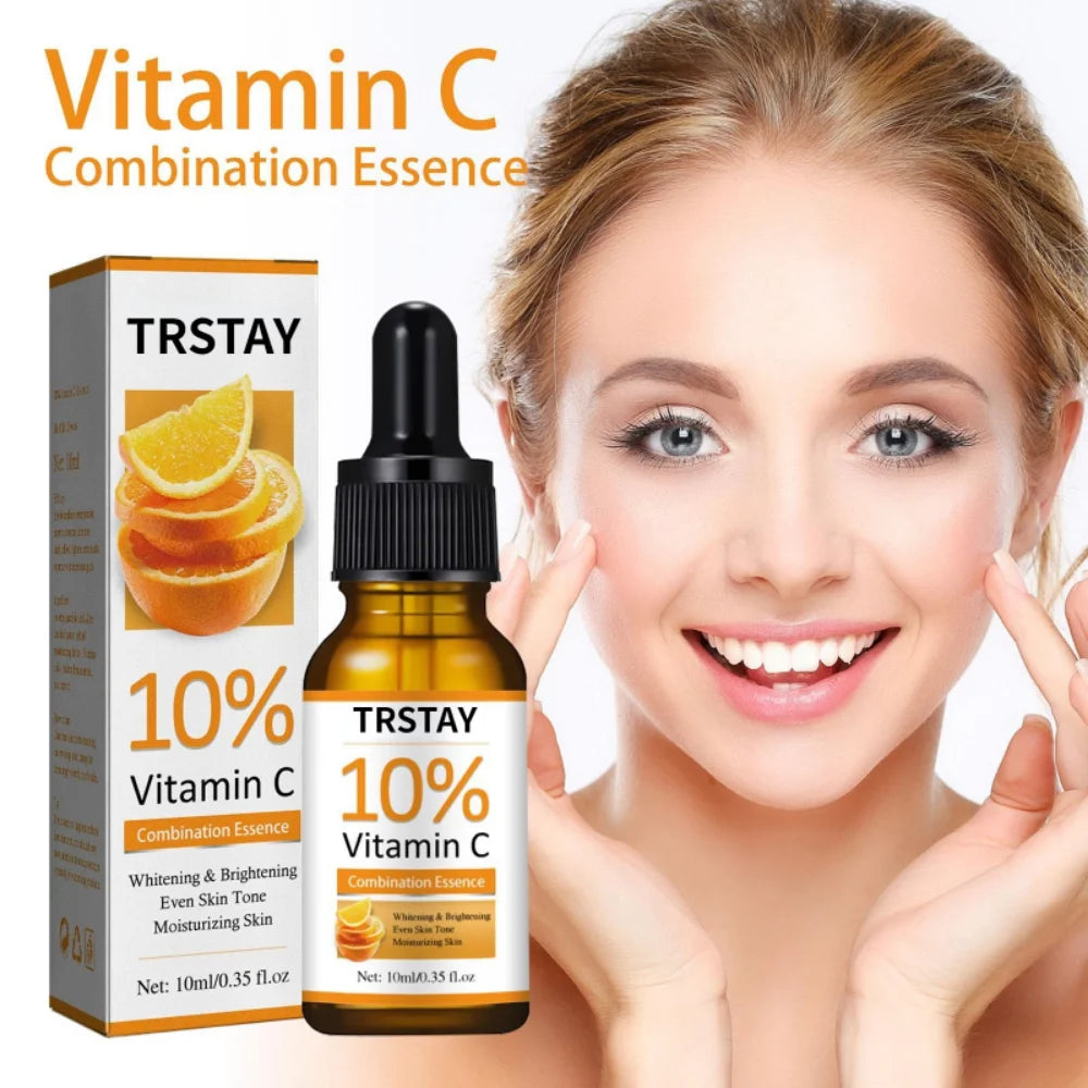 Vitamin C Whitening Face Serum Hyaluronic Acid Dark Spot Remover Facial Serum Sunburn Anti-oxidation Korean Skin Care Products