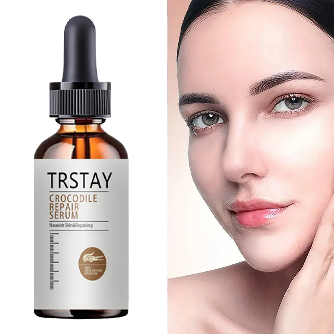 Hyaluronic Acid Plant Essence Moisturizing Vitamin C Stock Solution Face Serum Anti Wrinkle Hydrating Brightening Facial Essence