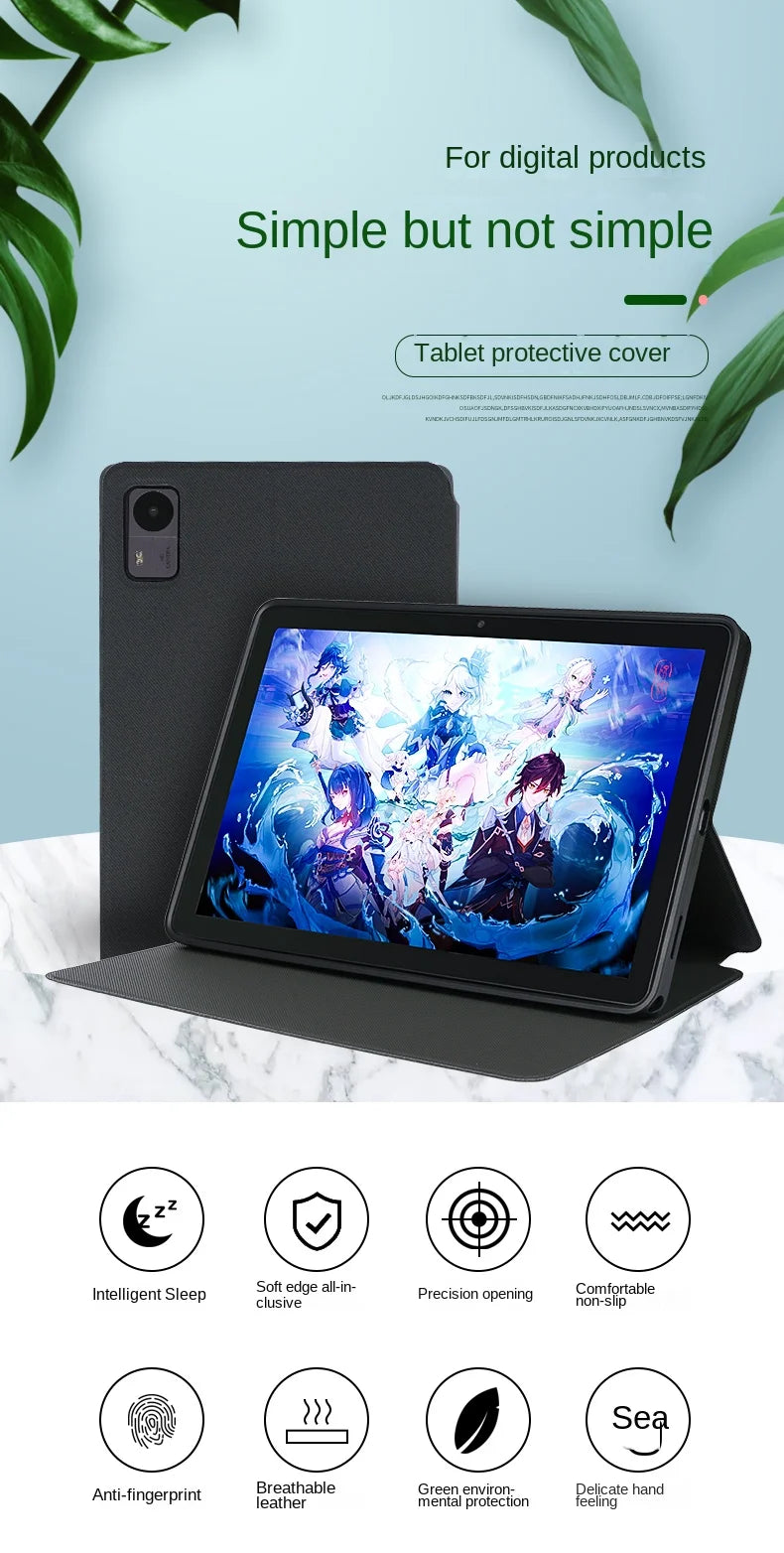 Ultra Thin Three Fold Stand Case For Chuwi Hi10 XPro 10.1inch Tablet Soft TPU Drop Resistance Cover For Hi10x pro New Tablet P