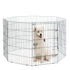 Vibrant Life 36" High 8-Panel Customizable Pet Exercise Playpen with Door for Dogs Upto 70 Lb