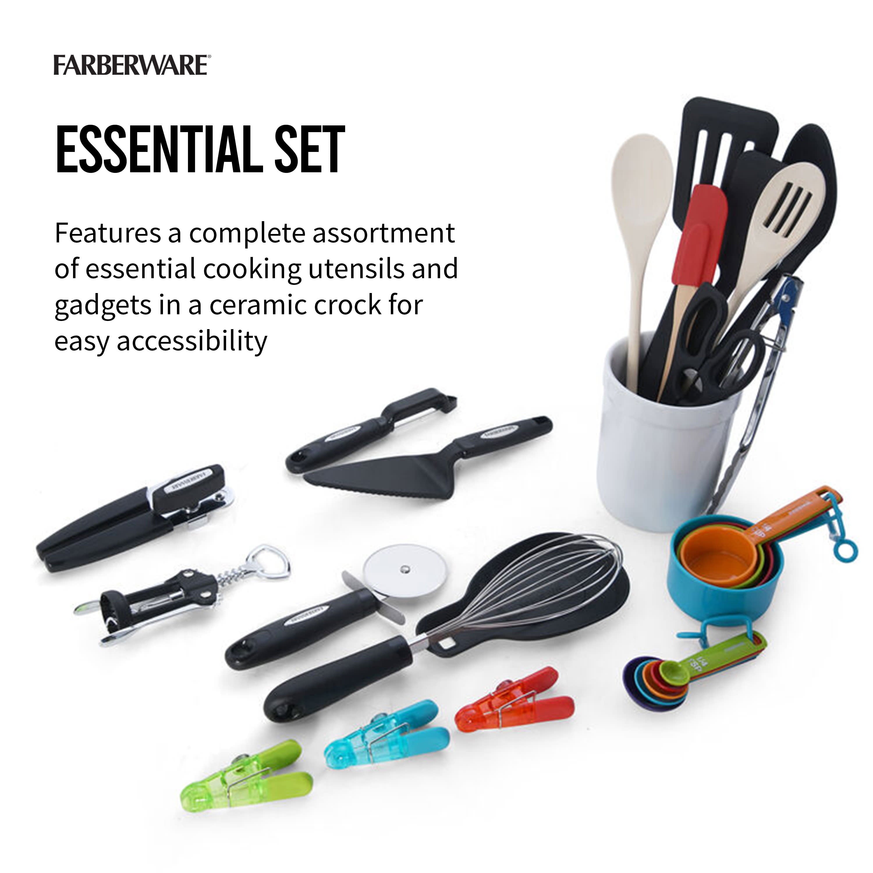 28-Piece Kitchen Utensil &amp; Gadget Set in Assorted Colors