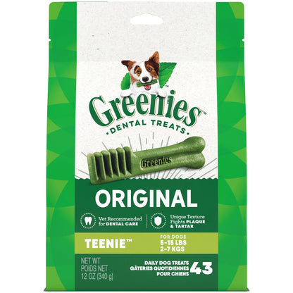 Greenies Original Flavor Dental Treats for Dogs, 54 Oz Box, Shelf-Stable